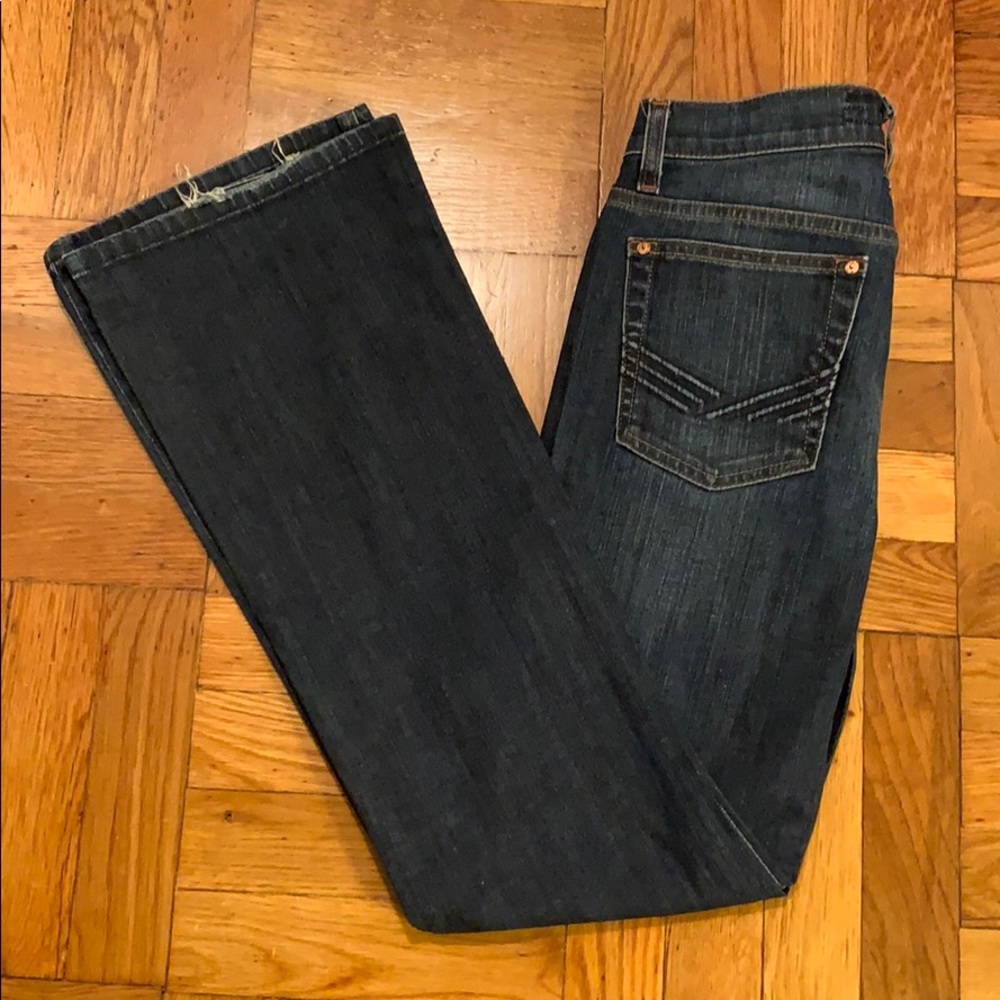 Joe’s Jeans 5 pocket bootcut dark wash provocateur